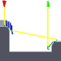 退避方法の図 - 最短パス
