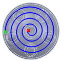 渦巻きモードの図 - 渦巻き