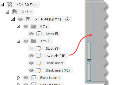 レムナント切断