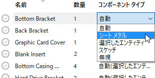 ネスト準備項目
