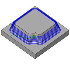 3D 輪郭加工法