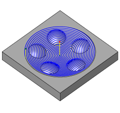 3D 渦巻き加工法