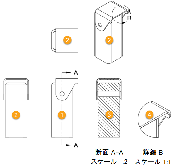 図面ビューの概要