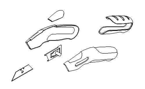 分解ビューの例