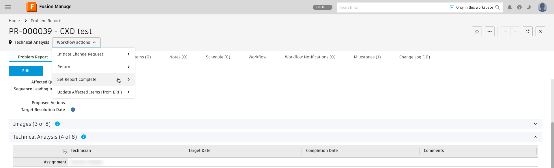 テクニカル解析ワークフロー