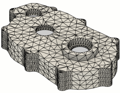 メッシュ挿入のアニメーション