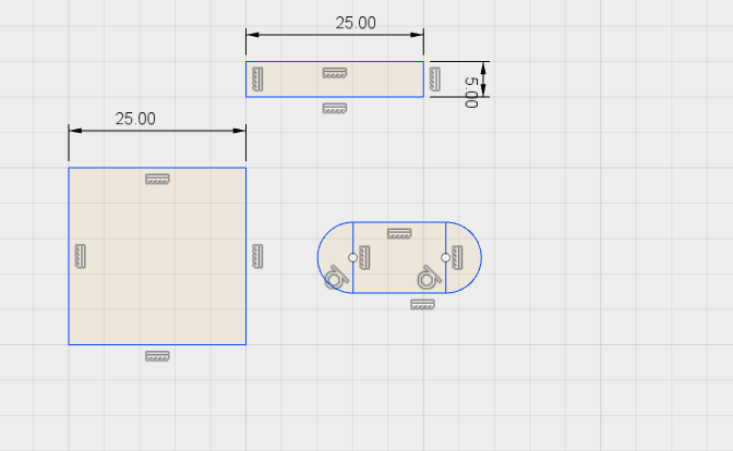 寸法のアニメーション