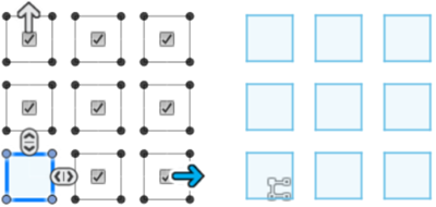 矩形状パターン