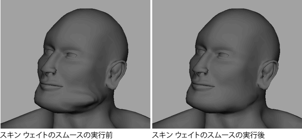 スムース スキン セール ウェイトをミラーする