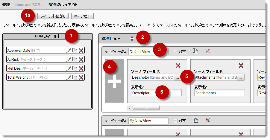 レイアウトの要素