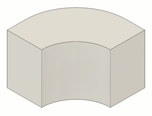 두 모서리 원점 모드 곡선