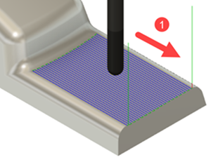 리드 설정을 위한 5축 이동 방향