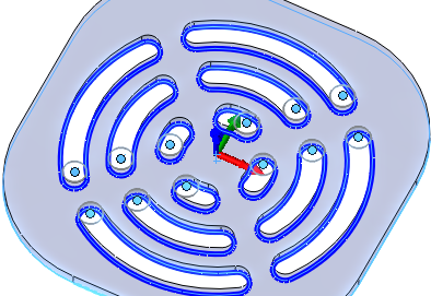 슬롯 진입 위치가 선택됨