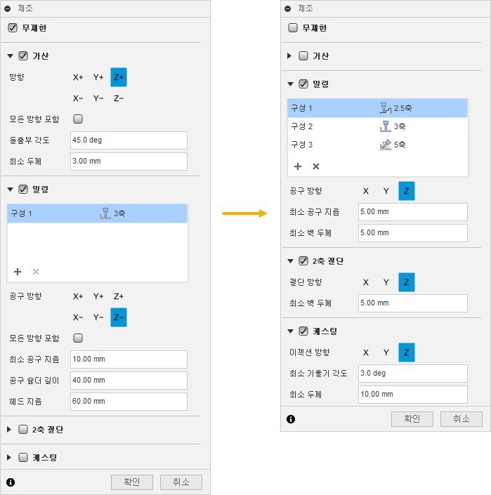 프론트 로더 모형