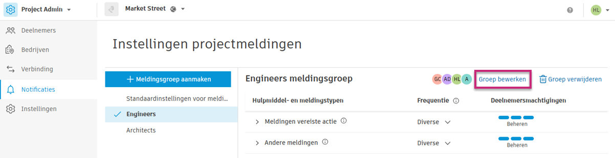 Ontvangers toevoegen