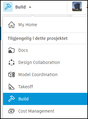 Få tilgang til Bygg