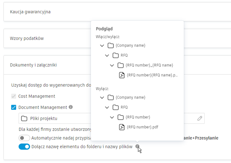 Skróć nazwę dokumentu