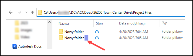 Obraz spacji wiodących i końcowych
