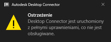 Zamknij program Desktop Connector