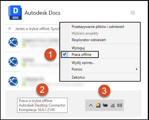Program DC w trybie offline