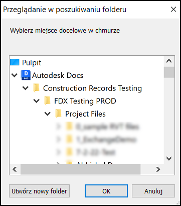 Położenie docelowe w chmurze