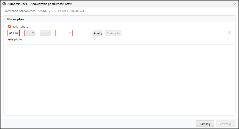 Weryfikator nazewnictwa