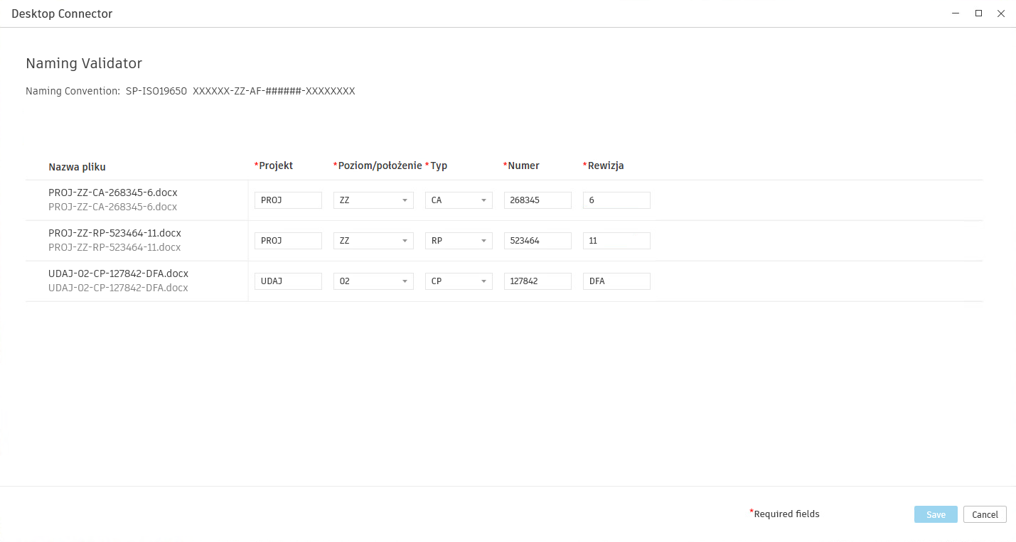 Weryfikator nazewnictwa