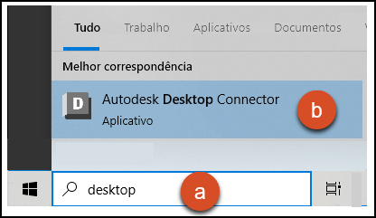 Reinicie o Desktop Connector