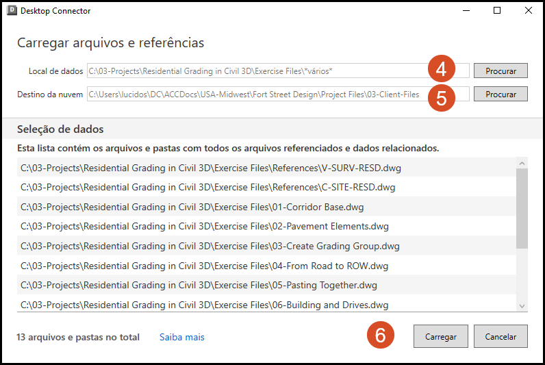 Ícone da bandeja do Desktop Connector