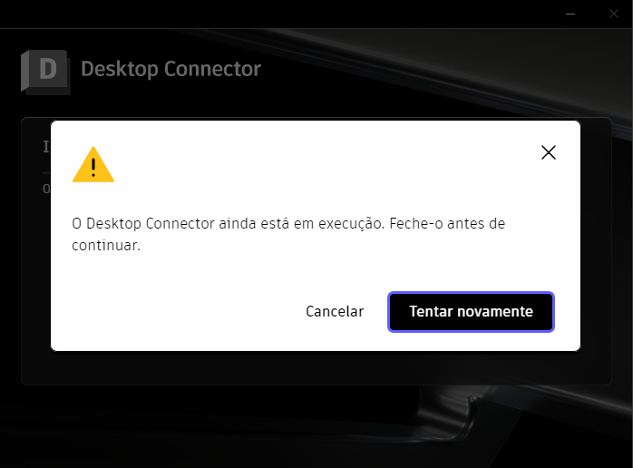 Extração do instalador