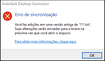 Lixeira na caixa de diálogo Abrir