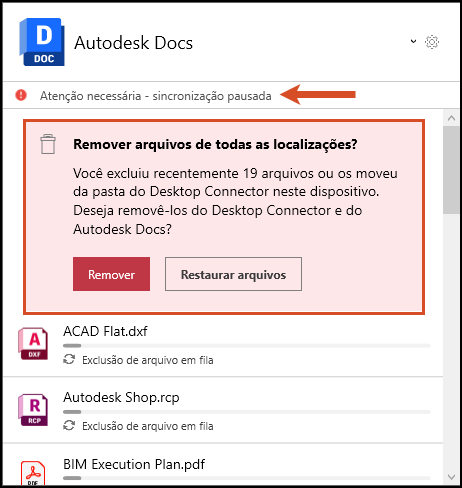 Tentar novamente na tela inicial