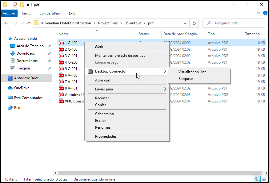 Bloquear imagem automaticamente