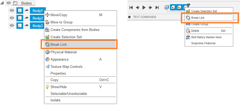 quebra-vínculo-múltiplo derivado