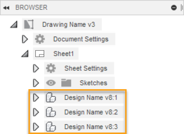 várias referências
