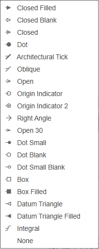 tipos de ponta de seta