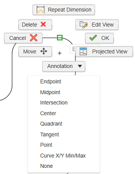 exemplo de snap ao objeto