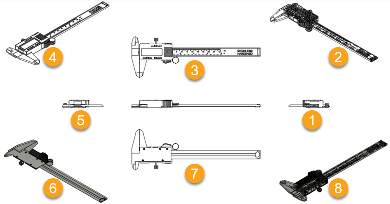 exemplo de vista projetada