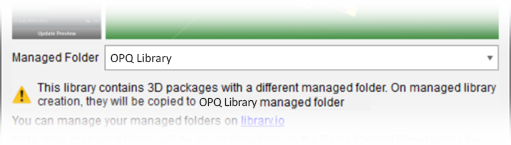 Criar biblioteca gerenciada