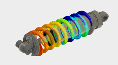 Simulação de eventos quase estáticos