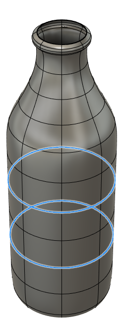duas arestas circulares