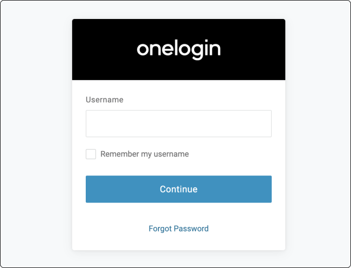 Настройка системы единого входа с помощью OneLogin