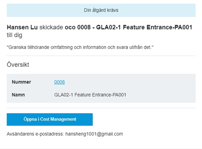 E-postaviseringar i arbetsflöde för godkännande