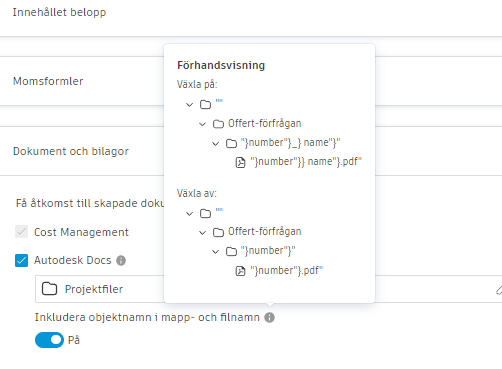 Förkorta dokumentnamn