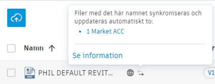 Synkroniserad med bridge-info