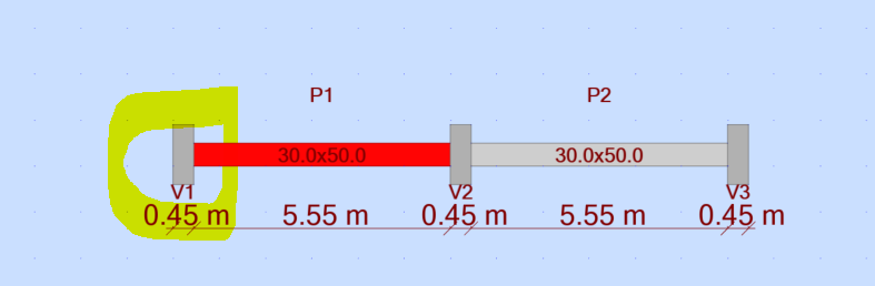 How to identify direction in global model for concrete beam imported to ...