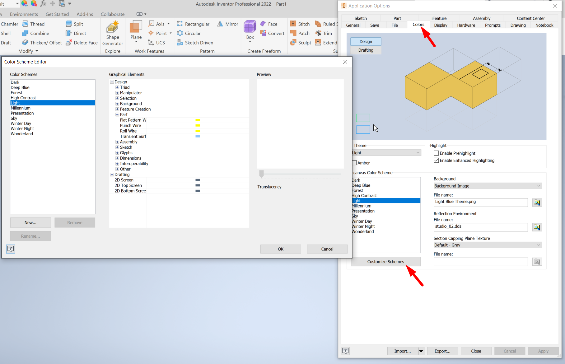 how-to-change-the-colors-of-lines-on-a-surface-in-inventor