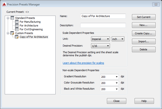 How To Adjust DWF Or PDF Precision Settings In AutoCAD