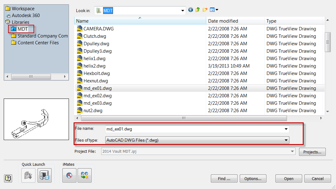 Mechanical Desktop to Inventor conversion of files