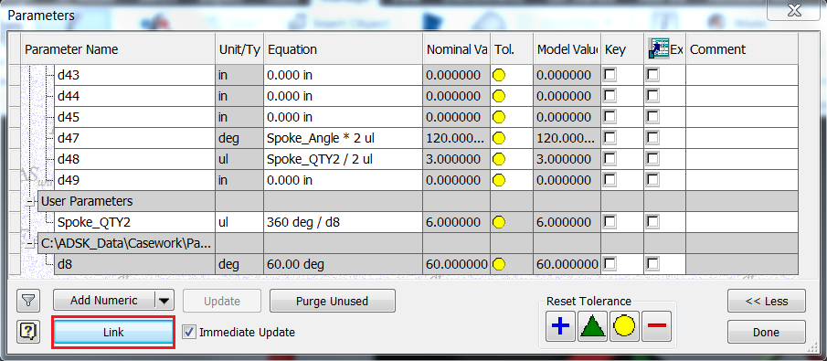 How To Link A Parameter From A Part To An Assembly Document In Inventor ...